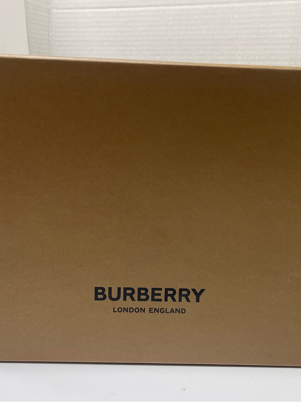Burberry Brown Box with Black Logo